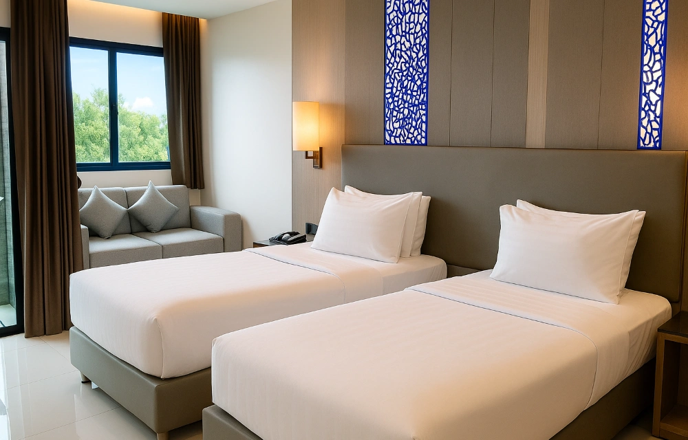 Deluxe Twin Room with Balcony